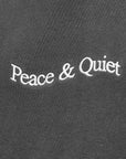 Museum Of Peace And Quiet Mens Black Wordmark Hoodie