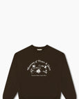 Museum of Peace and Quiet Men's Brown Quiet Place Crewneck