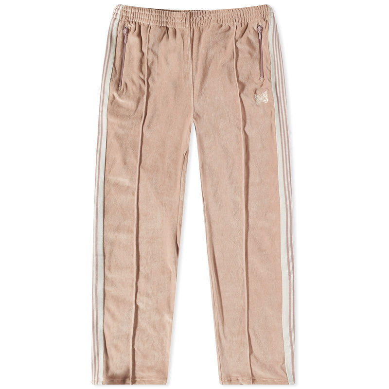 Needles Mens Velour Sand Track Pants