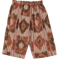 Mens South West Army String Short Ikat Shorts/Mini Shorts in Brown