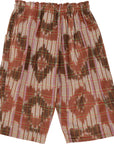 South2 West8 West Army String Short Ikat Shorts/Mini Shorts in Brown