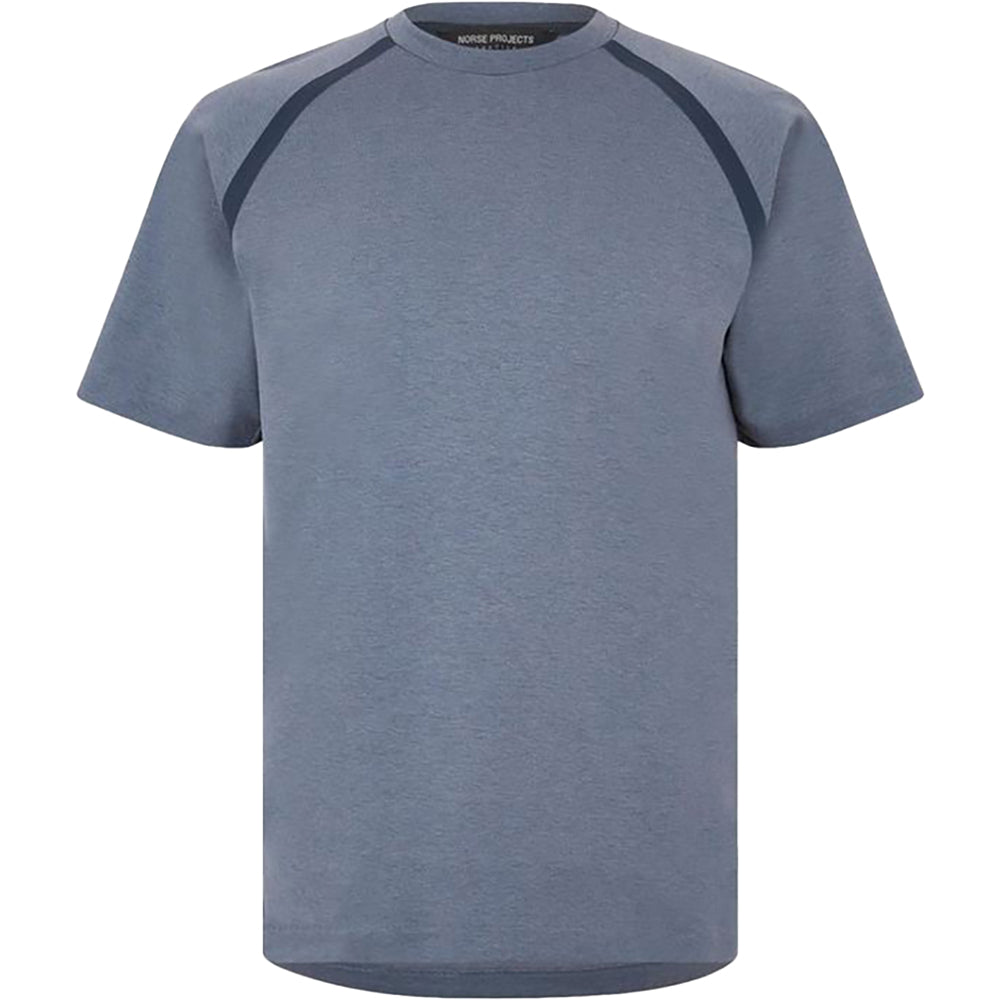 Norse Projects Mens Cordura Tech T-Shirt Blue