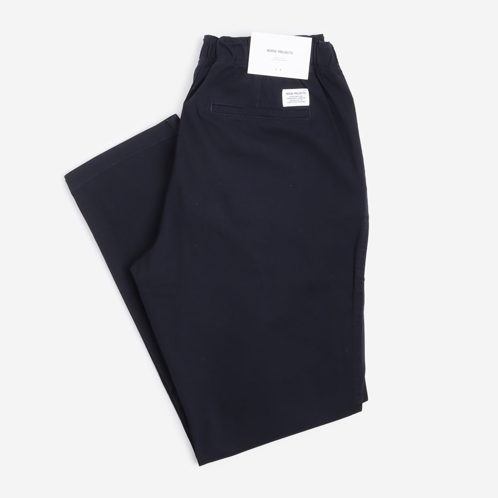 Norse Projects Men&#39;s Black Ezra Solotex Pants