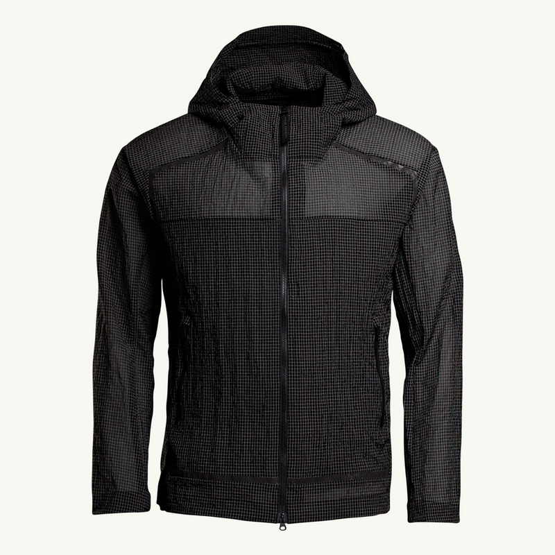 Norse Projects Men's Black Ripstop Hood Jacket