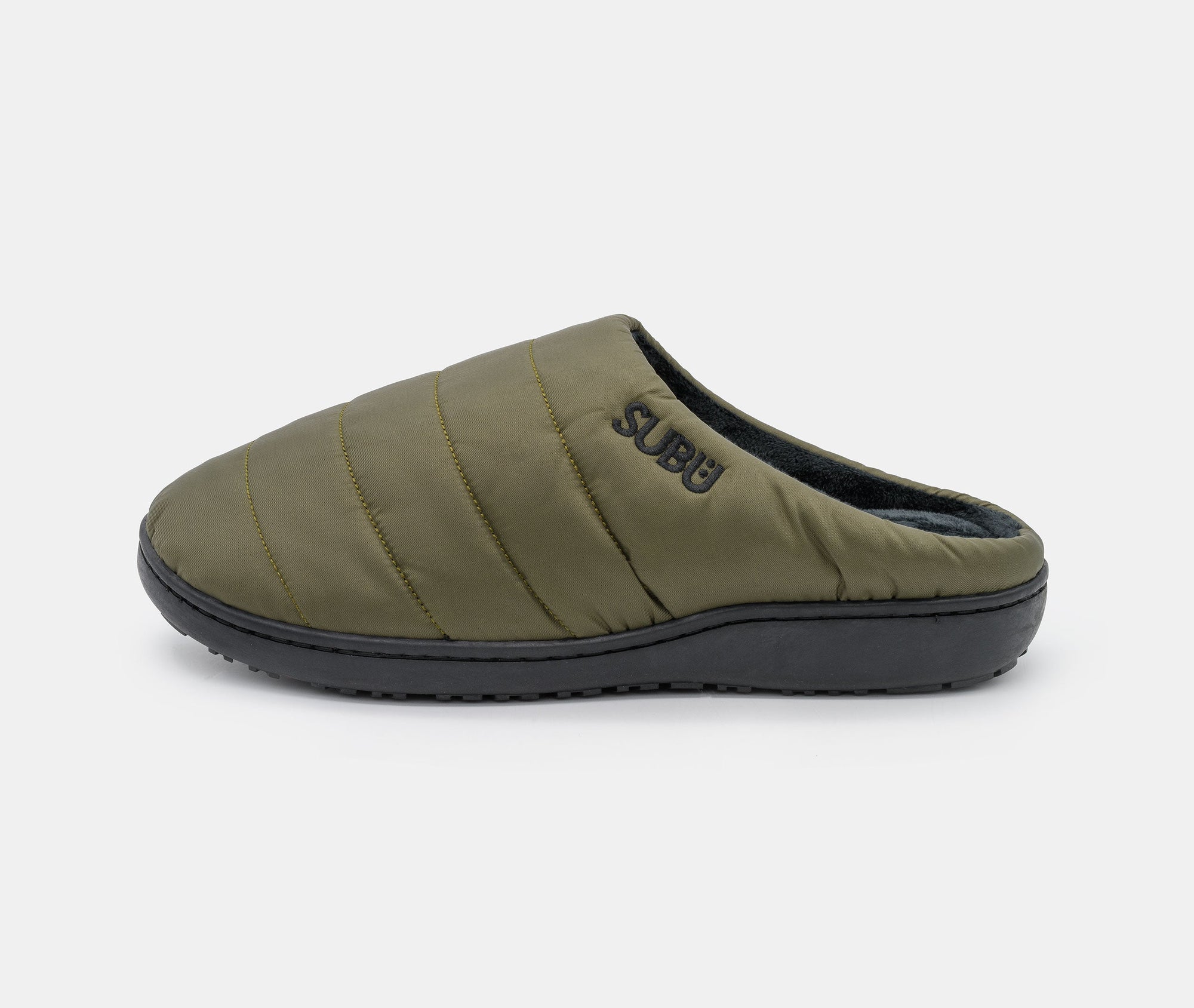 Subu Mens Unexpected Black Winter Sandals