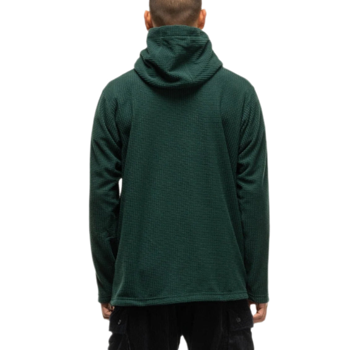 Engineered Garments Men&#39;s Green Long-Sleeve Hoody in Forest