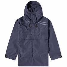 Nanga Men's Navy Takibi Field Anorak Parka