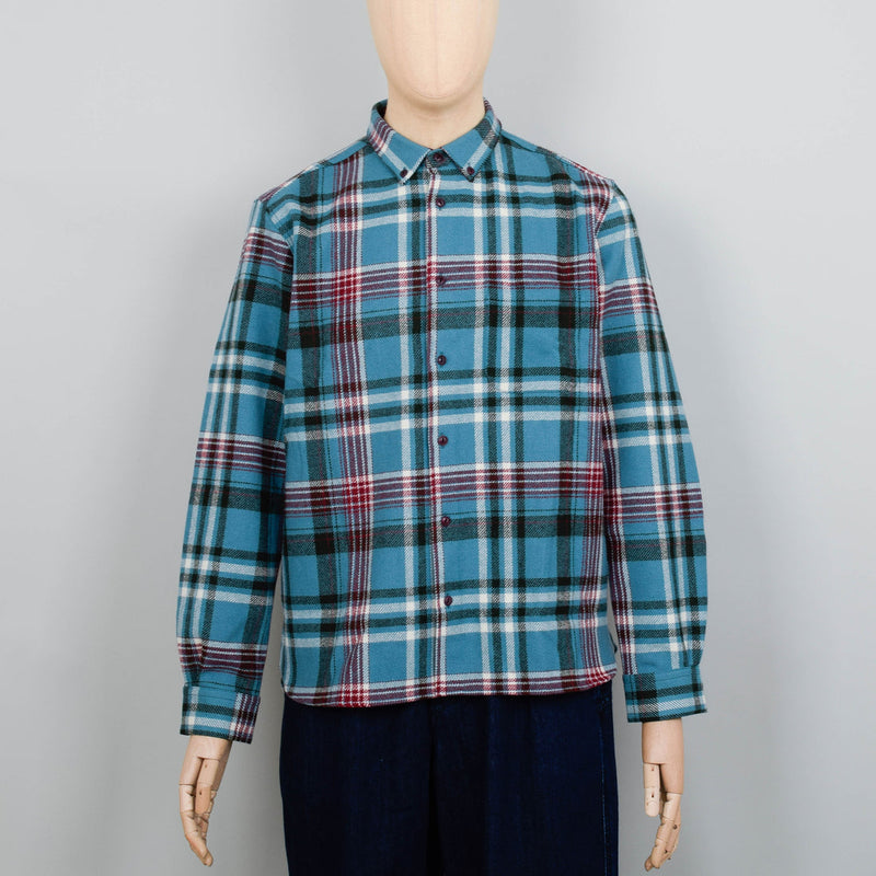 YMC Men's Multicoloured Dean Shirt