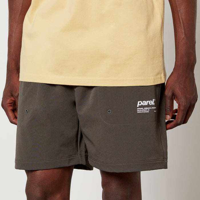 Para Mens Grey Mid-Length Shorts