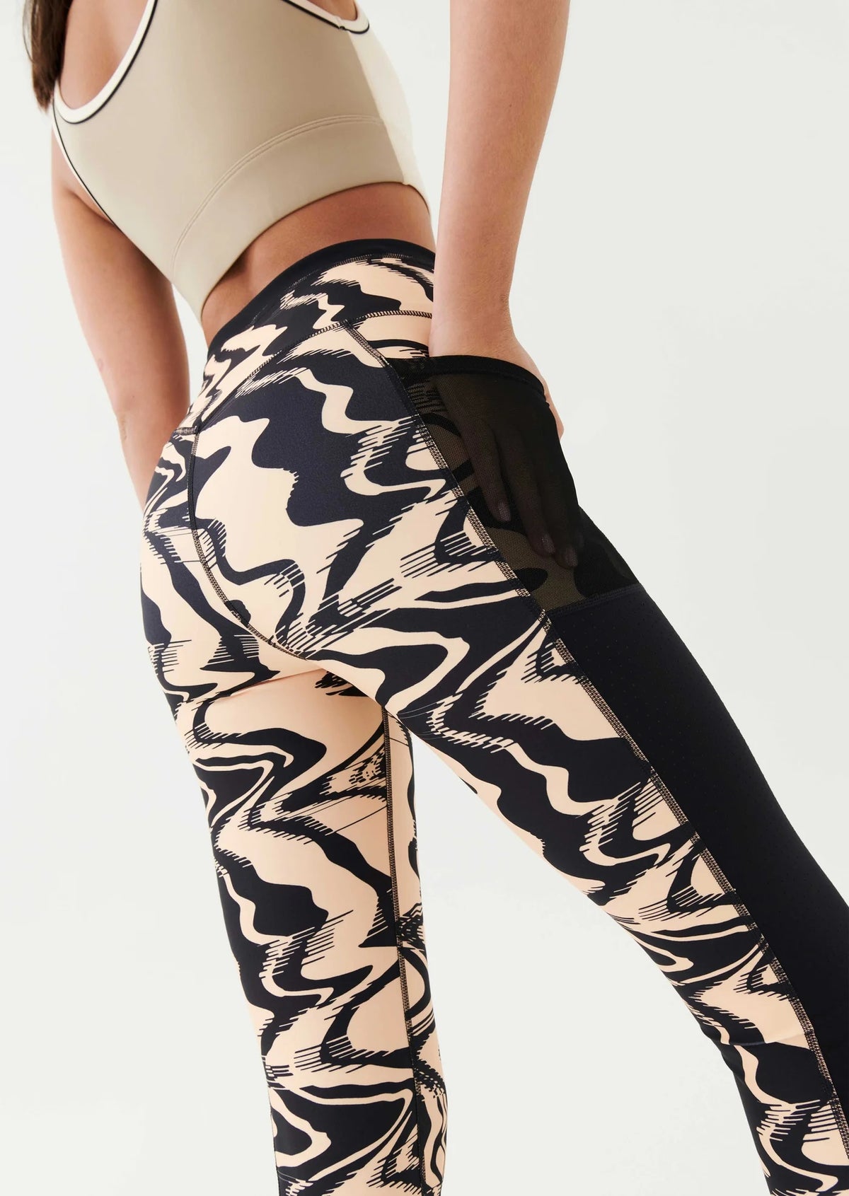 PE Nation Womens New Wave Legging in Print