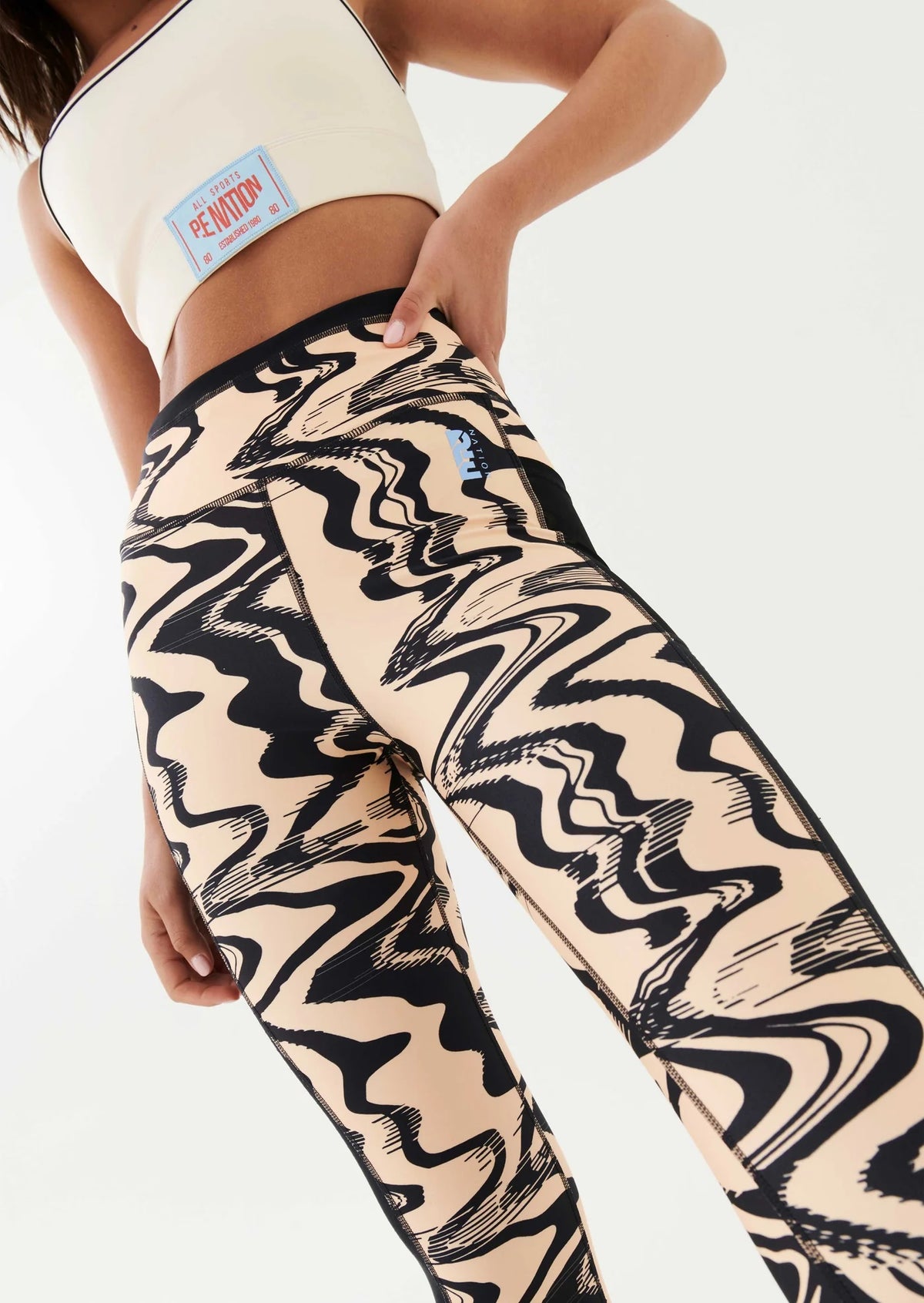 PE Nation Womens New Wave Legging in Print