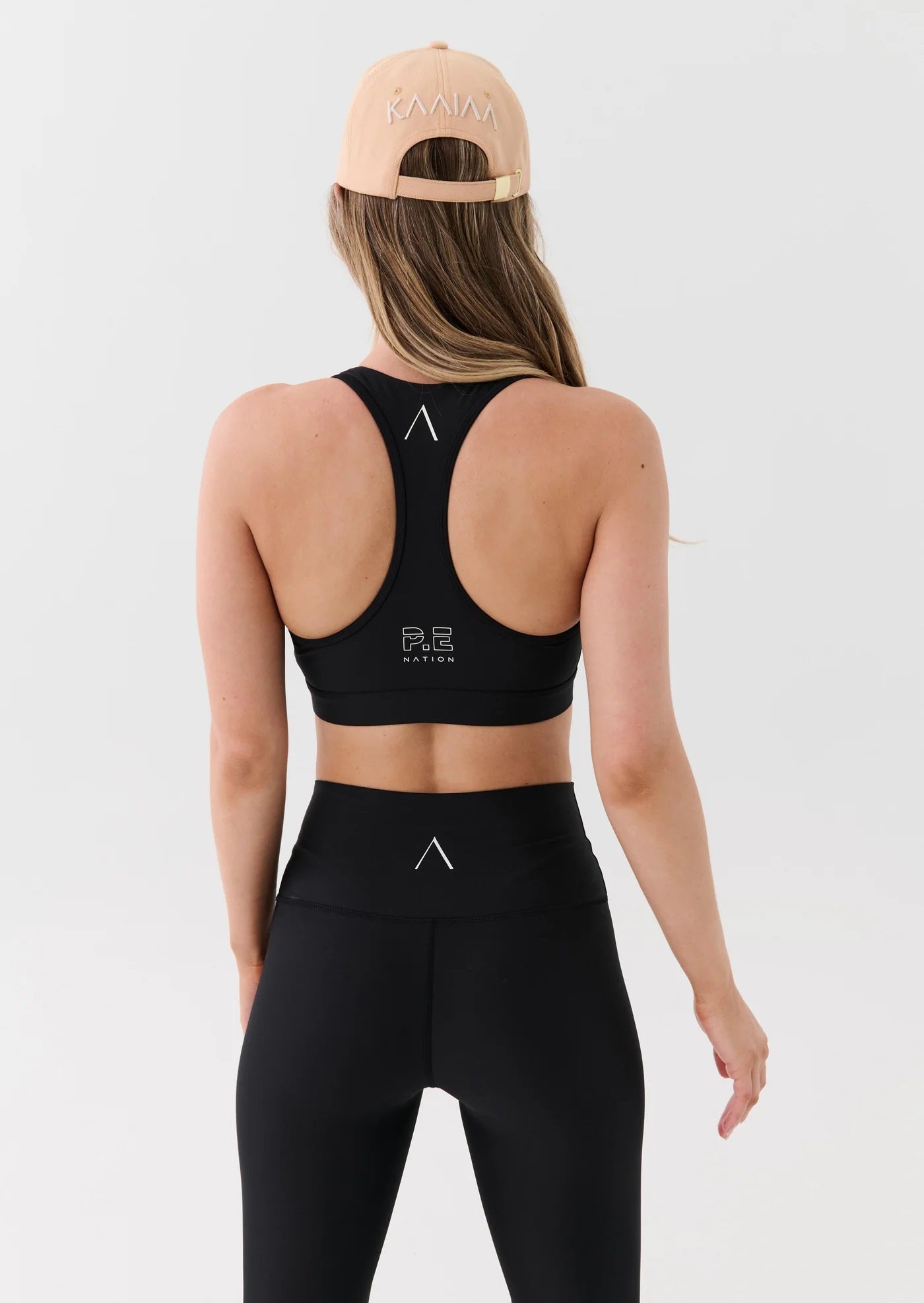 PE Nation Womens Kaaiaa X P.E Nation Recycled Poly Sports Bra in Black