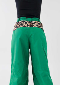 PE Nation Womens Park City Snow Pants in Green