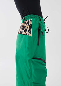 PE Nation Womens Park City Snow Pants in Green
