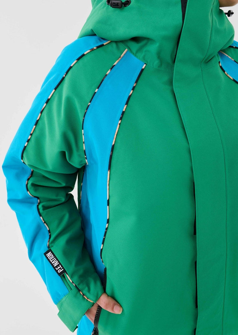 PE Nation Womens Park City Snow Jacket in Green