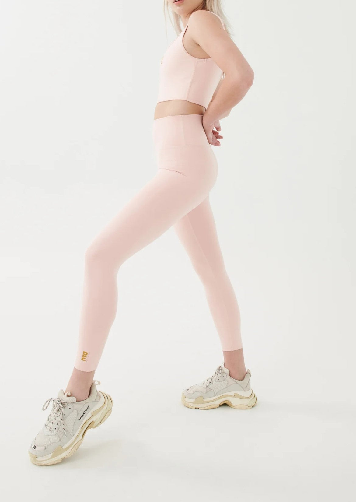 PE Nation Womens All Around Legging in Pink