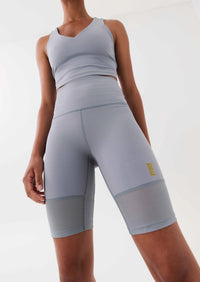PE Nation Womens Full Count Short in Grey