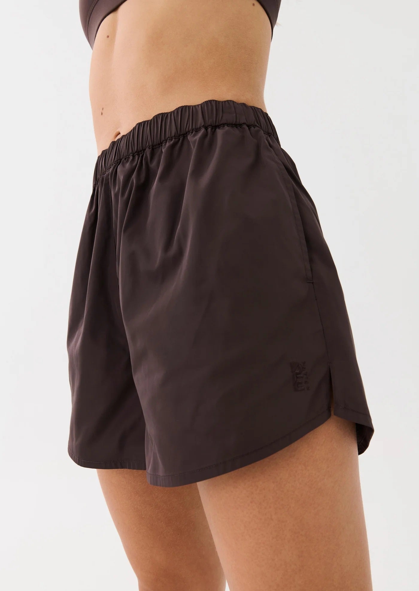 PE Nation Womens Reverb Short in Brown