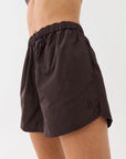 PE Nation Womens Reverb Short in Brown