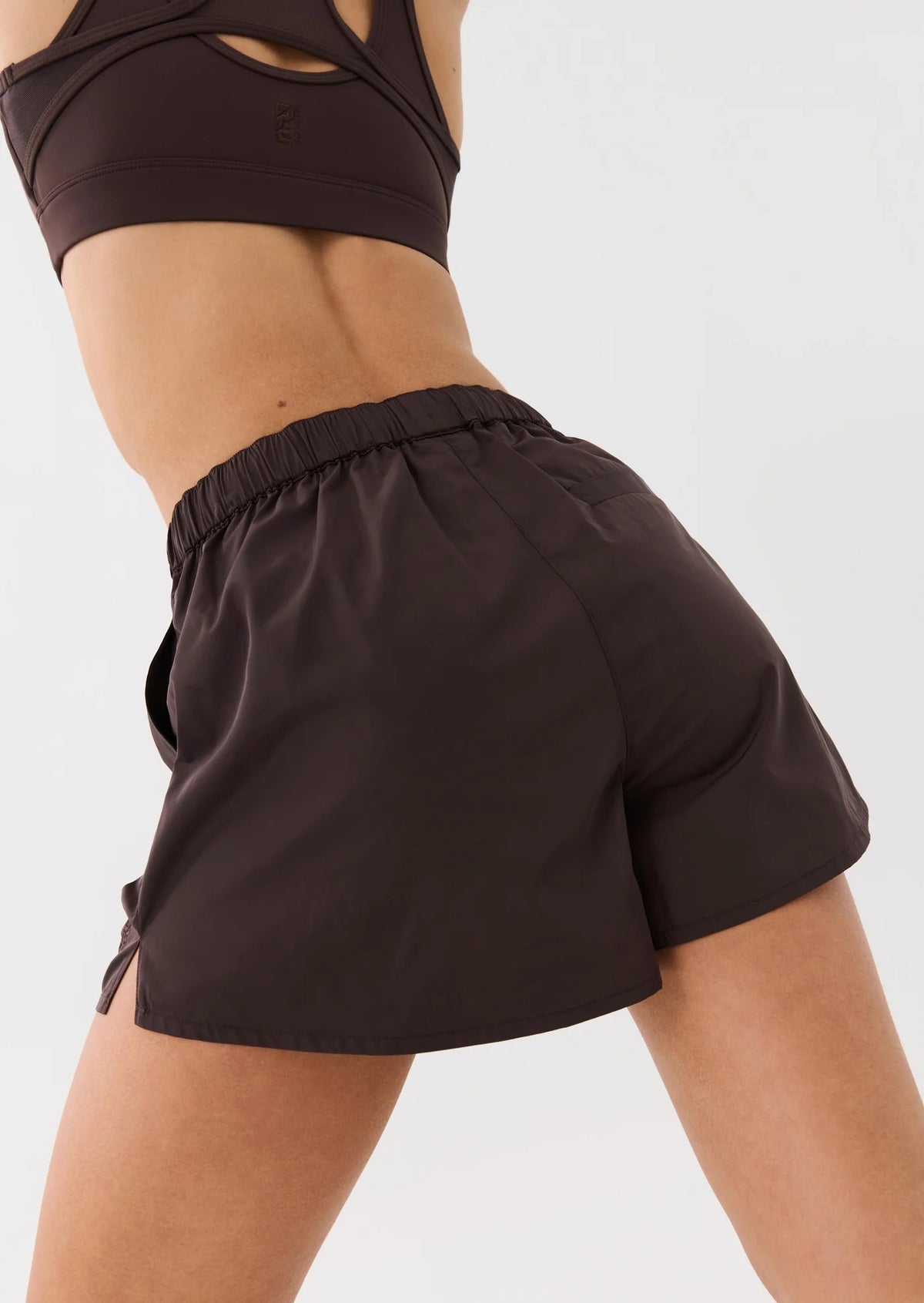 PE Nation Womens Reverb Short in Brown