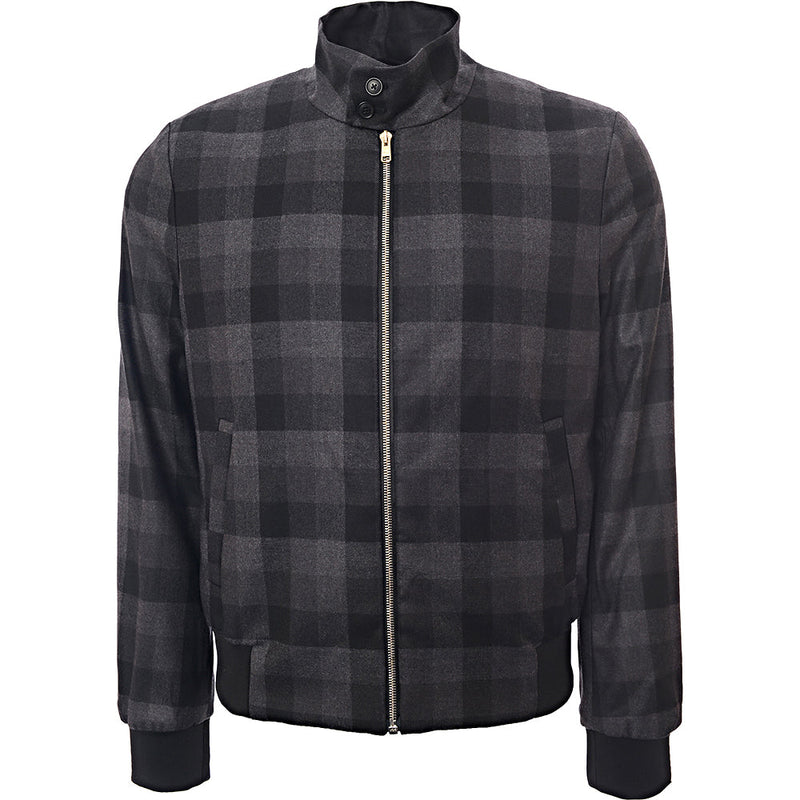 Paul Smith Mens Harrington Jacket in Grey