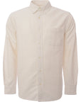 Mens Adsum Premium BD Shirt White Oxf Shirts/Long Sleeve in White