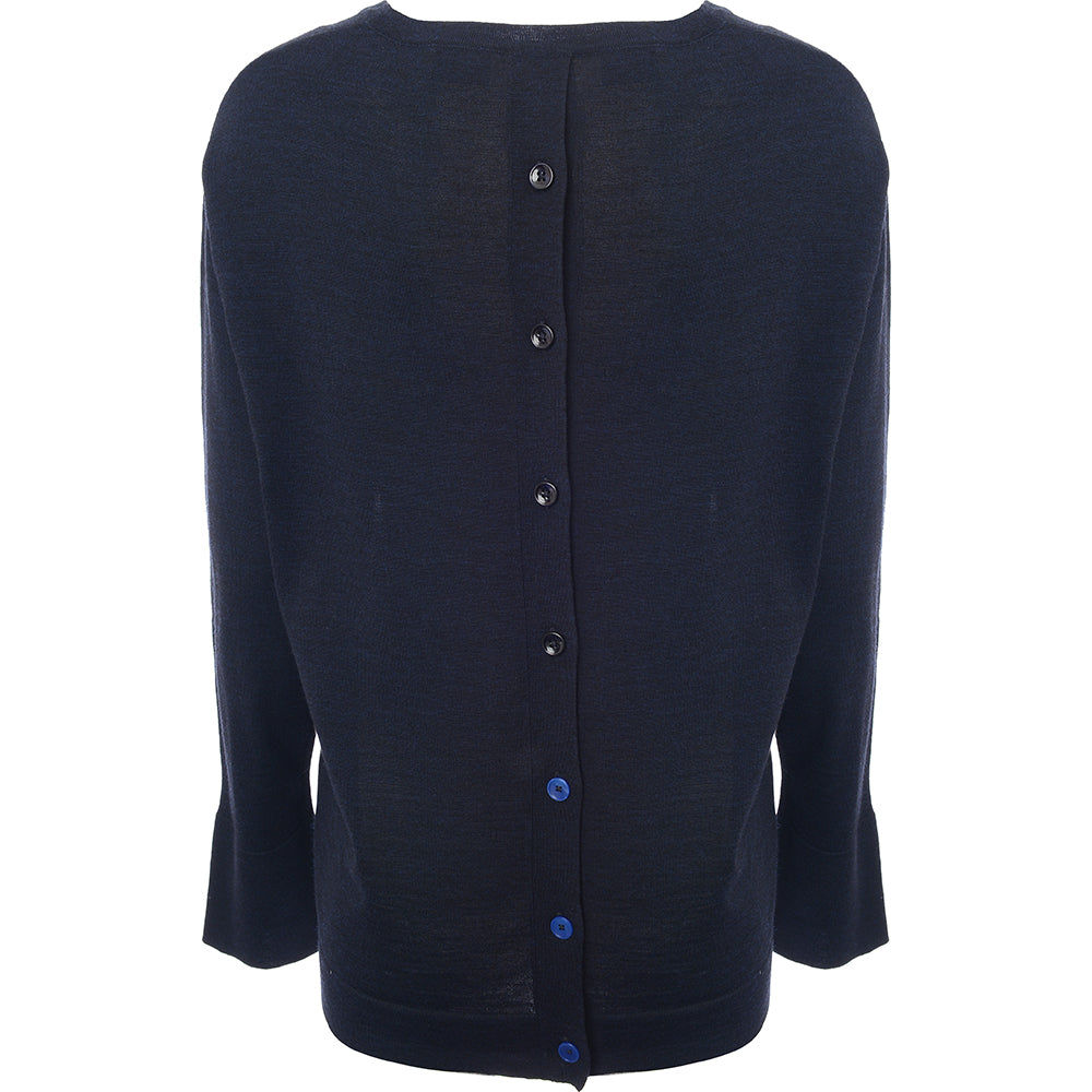 Paul Smith Womens Knitted Sweater in Navy