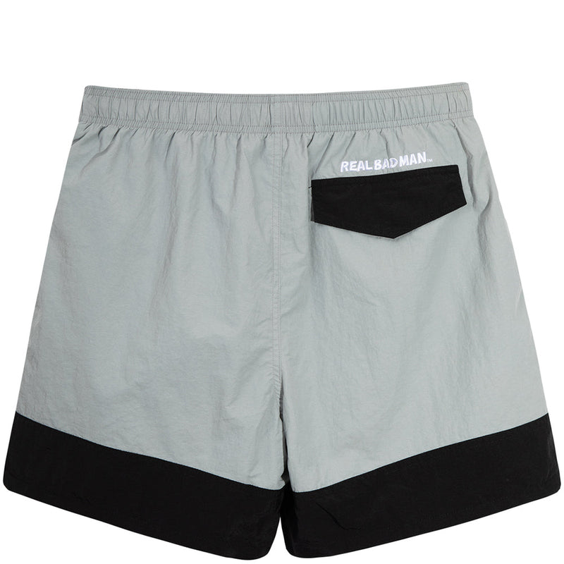 Real Bad Man Mens Club Shorts Grey