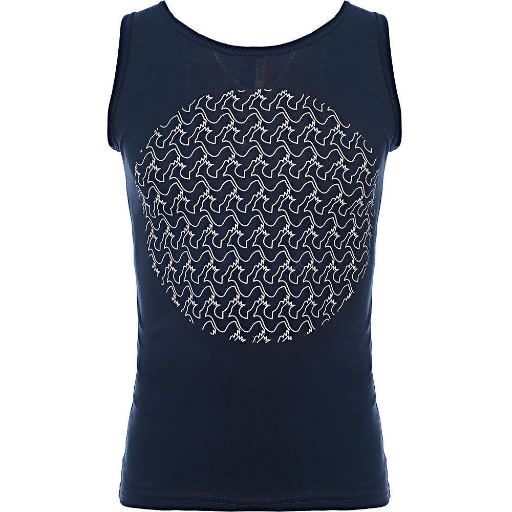 Rossignol Womens Navy Logo Moon Tank