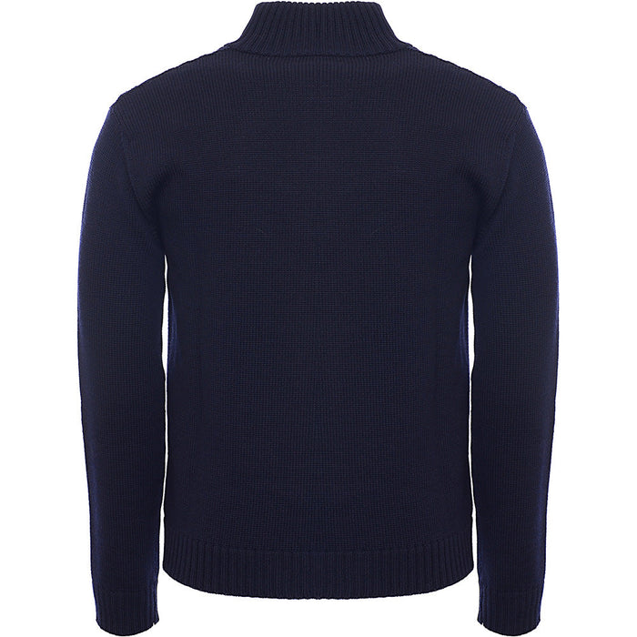 Rossignol Men's Qs Knit H-Neck Zip in Navy