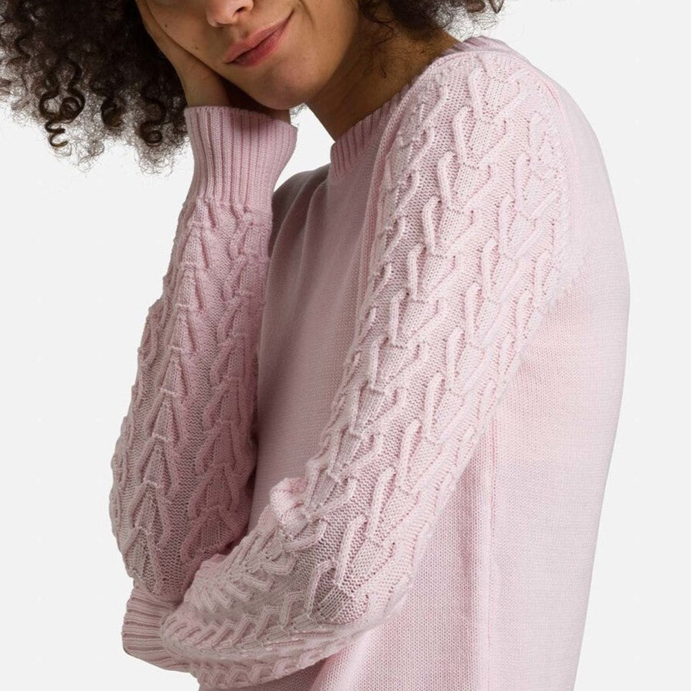 Rossignol Womens Fs Knit U-Neck in Pink