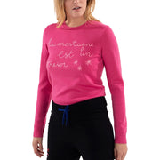 Rossignol Womens Tonal Round Neck in Pink