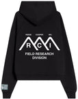 Reese Cooper Men's Black Mountain Logo Hoodie