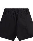 Adish Mens Sur Logo Track Shorts Black