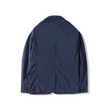 Standardtypes Men&#39;s Navy Full Heater Blazer