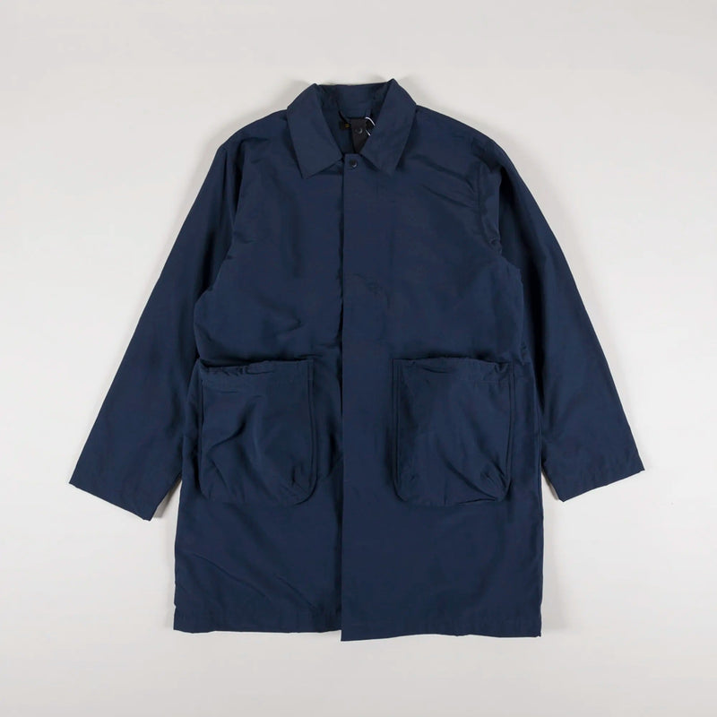 Mens Standardtypes Tec Overcoat In Navy