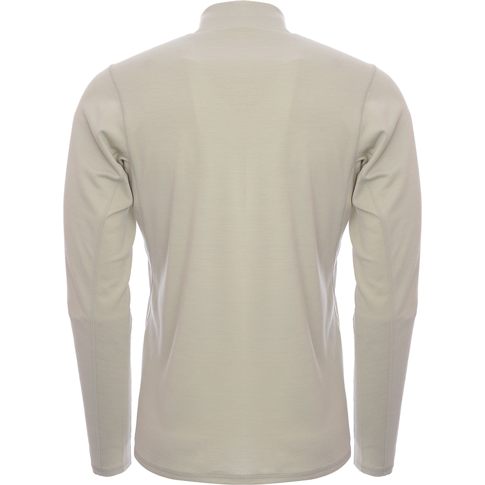 Mens Snowpeak Recyc Hzip Jumpers/Half Zip Neck in Green