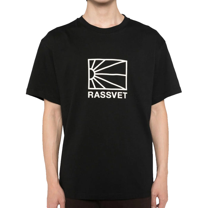 Rassvet Mens Black Short Sleeve T-Shirt