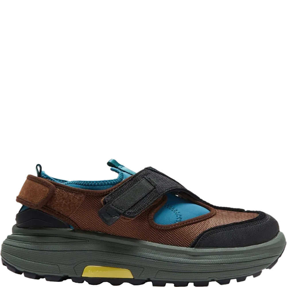 Suicoke Mens Brown/Green Sports Shoes