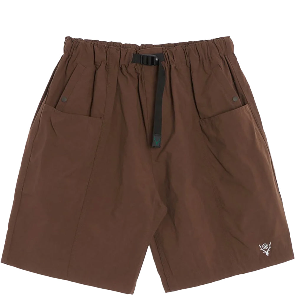 South2 West8 Mens Brown Belted Mini Shorts