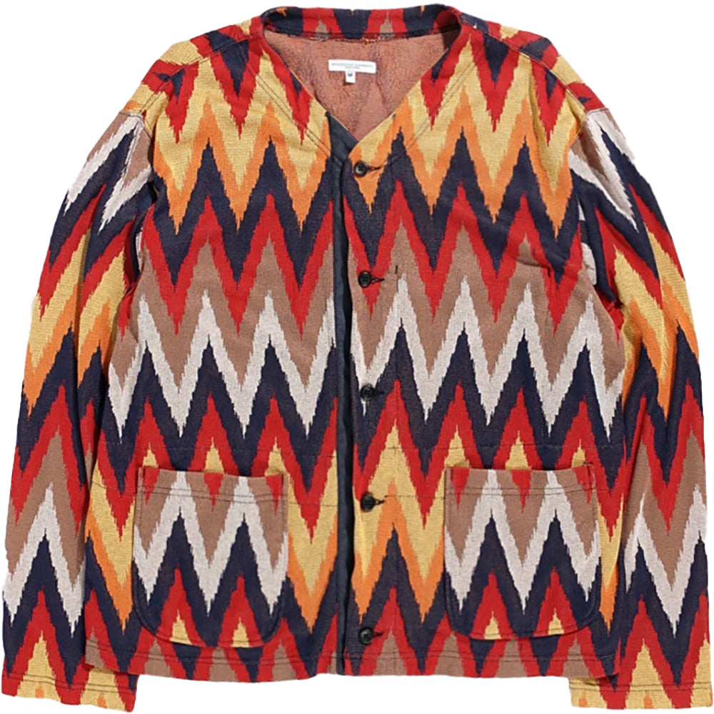 Engineered Garments Mens Ikat Multi Cardigan