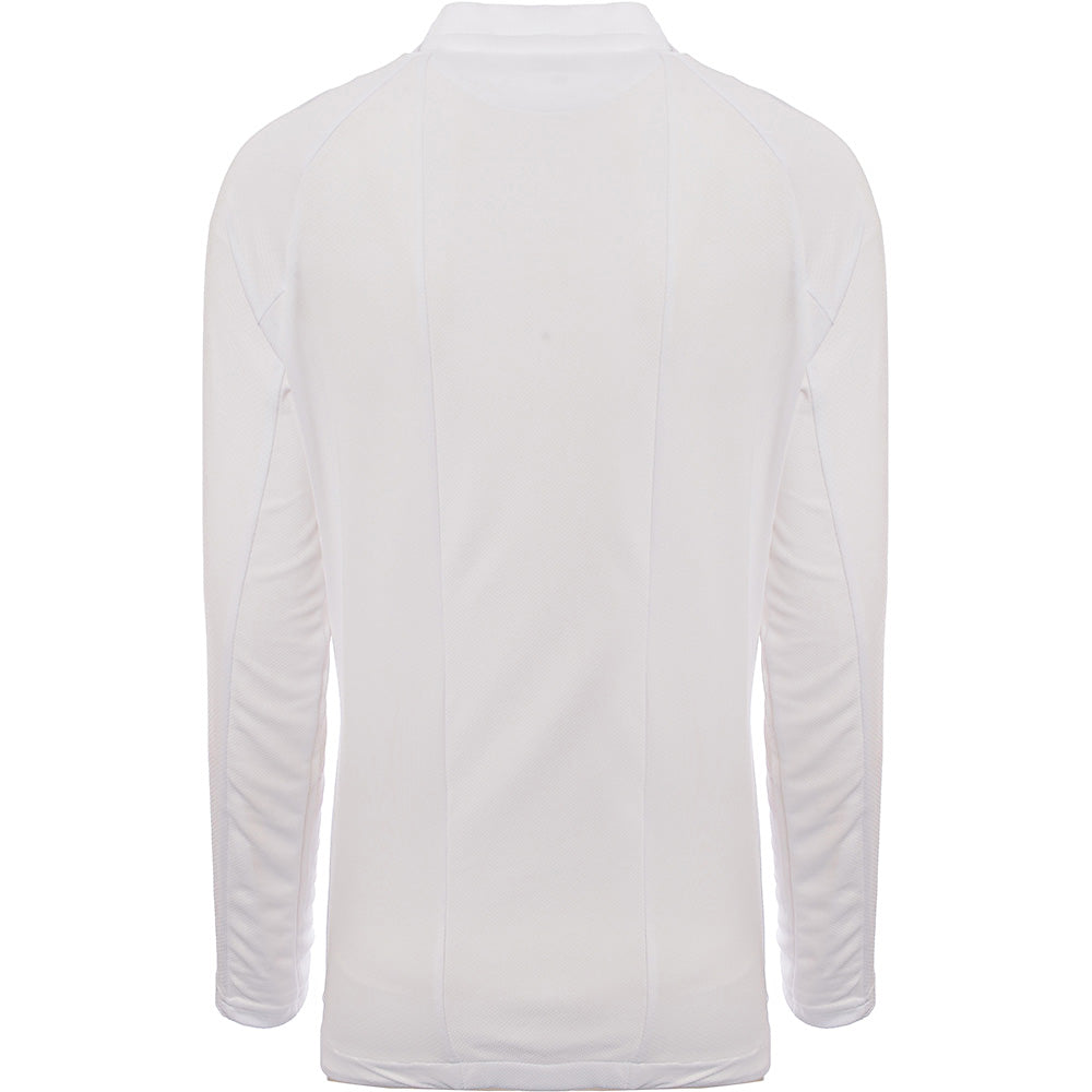 Castore Womens White Long Sleeve Polo