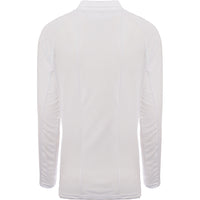 Castore Womens White Long Sleeve Polo