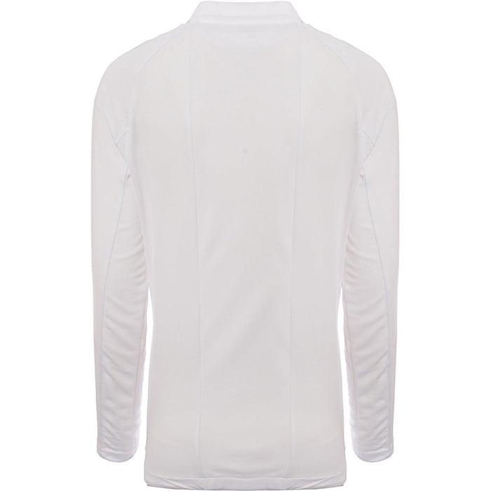 Castore Womens White Long Sleeve Polo