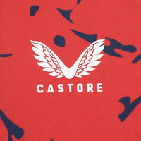 Junior Castore Short Sleeve Printed Training T-Shirt in Red