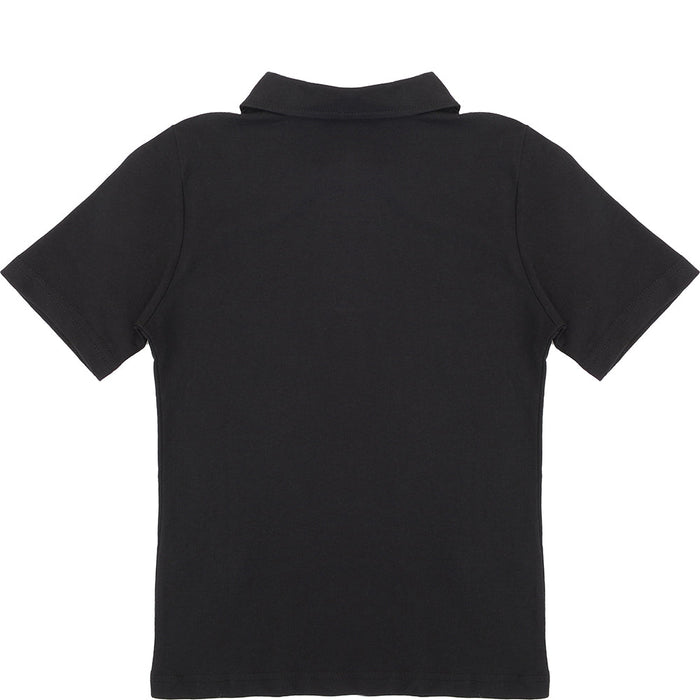 Junior Castore Short Sleeve Cotton / Poly Polo in Black