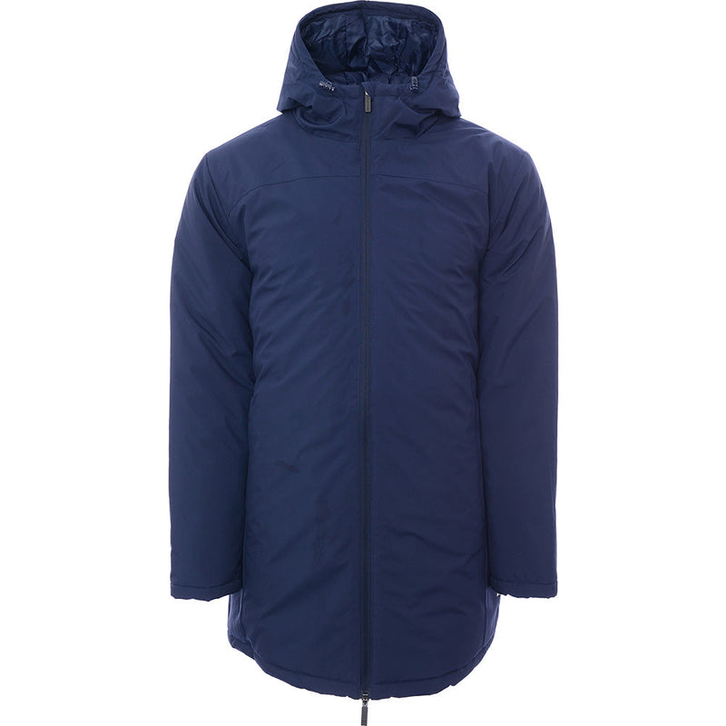 Mens Castore Stock Long Length Bench Jacket in Navy