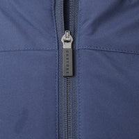 Mens Castore Stock Long Length Bench Jacket in Navy