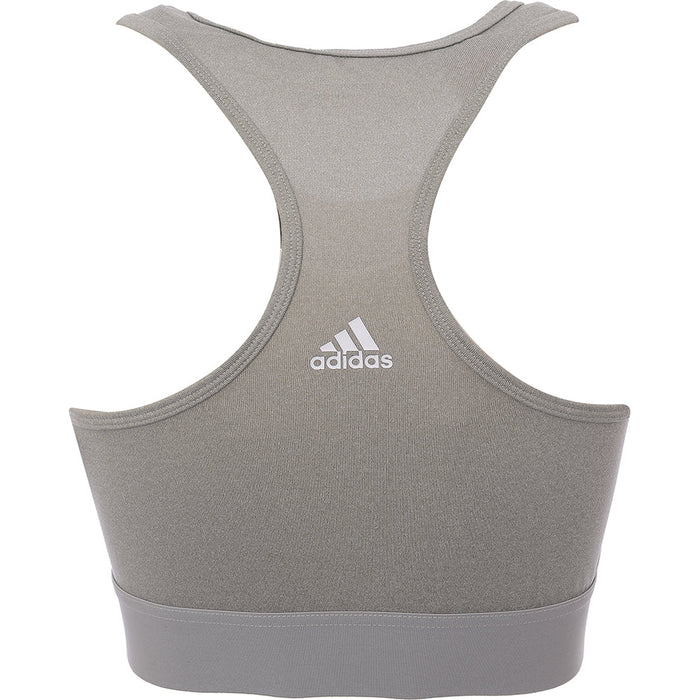 Girls Adidas Girls Linear Sports Bra Activewear/Sports Bra in Grey