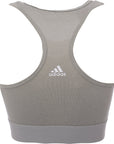 Adidas Girls Linear Sports Bra Activewear/Sports Bra in Grey